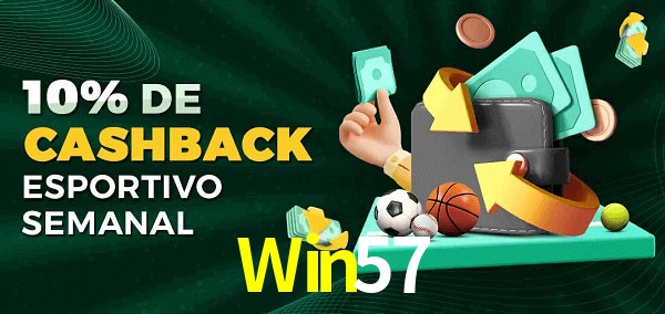 10% de bônus de cashback na Win57